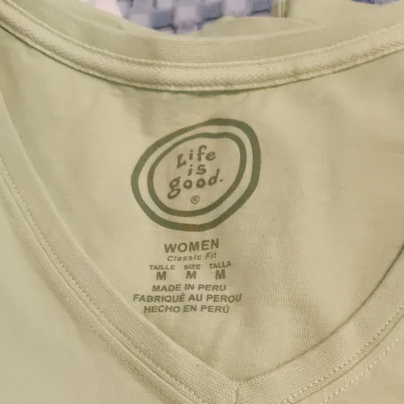 Life Is Good Cream Women's T-Shirt - Picture 3 of 9